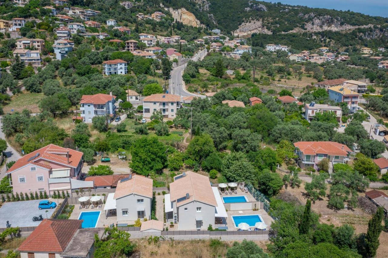 Grappolo Lefkada Villas - Villa Vertzami Just 2 Km From Lefkada Town Apolpaina Ngoại thất bức ảnh