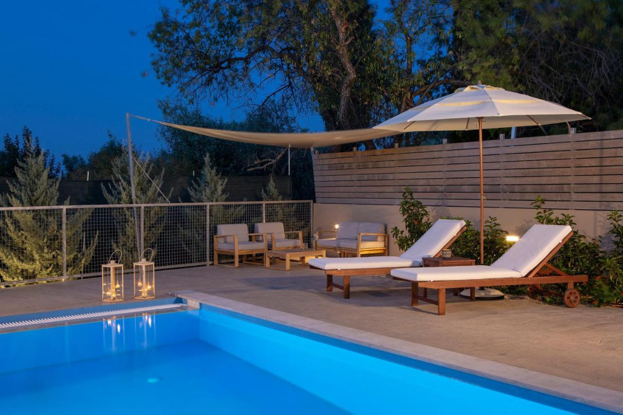 Grappolo Lefkada Villas - Villa Vertzami Just 2 Km From Lefkada Town Apolpaina Ngoại thất bức ảnh